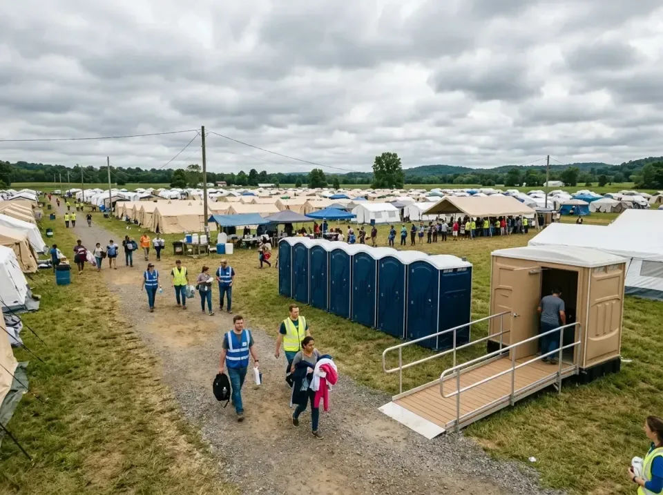 disaster-relief-camp-restrooms-010 — frequently asked questions, Dumpster & Portable Bathrooms Rental in Fort Dodge, IA